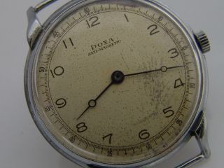Doxa Uhr Handaufzug Vintage Sammleruhr Anti - Magnetic Bild