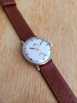 Dugena 444 Dresswatch Gold Vintage Handaufzug Uhr Hau Bild