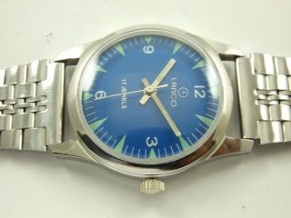 Lanco Absolute Rarität Armbanduhr Handaufzug Mechanisch Vintage Sammleruhr Bild