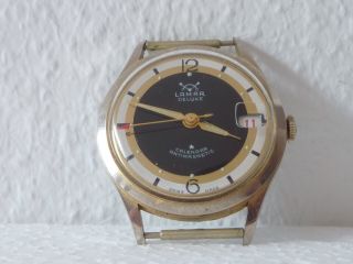 Armbanduhr Lamar Deluxe,  Calendar Antimagnetisch,  Swiss Made,  Handaufzug Bild