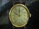 Baume & Mercier Geneve 750 Gold Mit Lederarmband Armbanduhren Bild 1