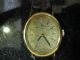 Baume & Mercier Geneve 750 Gold Mit Lederarmband Armbanduhren Bild 2