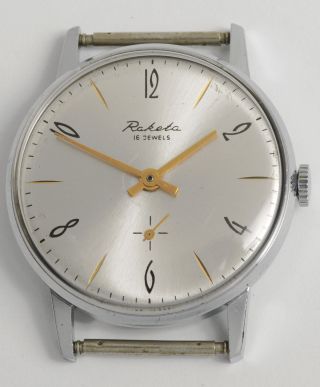 Sehr Schöne Raketa Klassische,  Elegante Armbanduhr.  Ussr Vintage Dress Watch. Bild