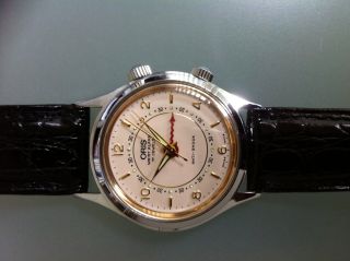 Oris Wrist Watch Alarm Limited,  Oris Herrenarmbanduhr Mit Mechanischen Wecker Bild