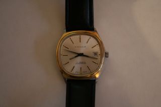 Armbanduhr Kienzle Vintage Mechanisch Handaufzug Hau Herren Bild