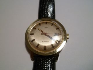 Timex Armbanduhr Hau (handaufzug) Retro Vintage Bild
