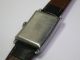 Gub Glashütte - Rechteckige Armbanduhr Mit Urofa 58 Uhrwerk.  Men ' S Wrist Watch Armbanduhren Bild 1