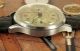 Britix Schweizer Chronograph Landeron 51 40er Jahre Armbanduhren Bild 4