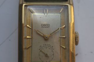 Osco Parat Armbanduhr Der 1940er Jahre Formwerk Kaliber Osco 42 Sammleruhr Bild