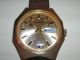 La Cloche,  Roberta Watch Co,  Germany,  Day - Date,  Extrem Selten.  60er Jahre, Armbanduhren Bild 4