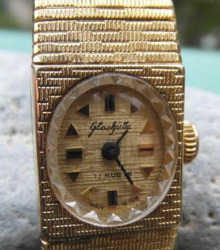 Klassische Ddr Glashütte Uhr Armbanduhr Damen 17 Rubis Sammlerstück Um 1970 - 80 Bild