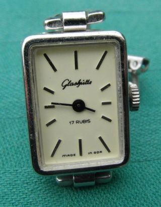 Klassische Ddr Glashütte Uhr Armbanduhr Damen 17 Rubis Sammlerstück Um 1970 - 80 Bild