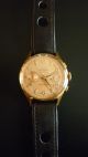 60èr Vintage Guda Chronograph Suiss Landeron 248 Gold 750 18 Karat Herrenuhr Armbanduhren Bild 5