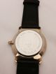 Dugena Cal 7046 Herrenuhr Golduhr Automatikuhr Lederarmband Vergoldet Vintage Armbanduhren Bild 2