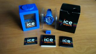 Ice Watch Blue Unisex Sili Forever Selten Getragen Bild