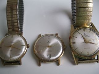 3 - Defekte Herren Armbanduhren Stowa,  Ducado,  Pronto Bild