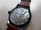Parnis Fliegeruhr 44mm Handaufzug Black Vintage Herrenuhr Armbanduhren Bild 4