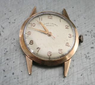 Vintage Ca 1940 - 1950 Gold Armband - Uhr 