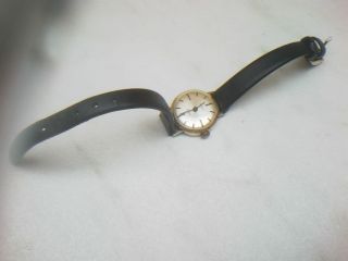 Anker Inkabloc 17 Jewels Gold 585 / 14 K Armbanduhr Damen Uhr Bild