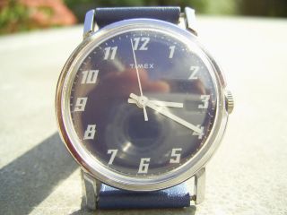 Schöne Timex,  Herren,  Sammlerstück,  Mech.  Handaufzug,  Vintage Collectors Watch Bild