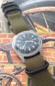 1967 Benrus MilitÄruhr Sekundenstopp Vintage 60s Vietnam War Military Hack Watch Armbanduhren Bild 4