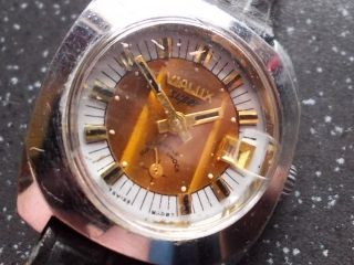 Damen Uhr Dau Vialux 17 Jewels Top Movement Ladies Rare Watch Handwind Bild
