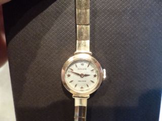Rolex Precision Vintage Damenarmbanduhr - 18karat Gold Bild