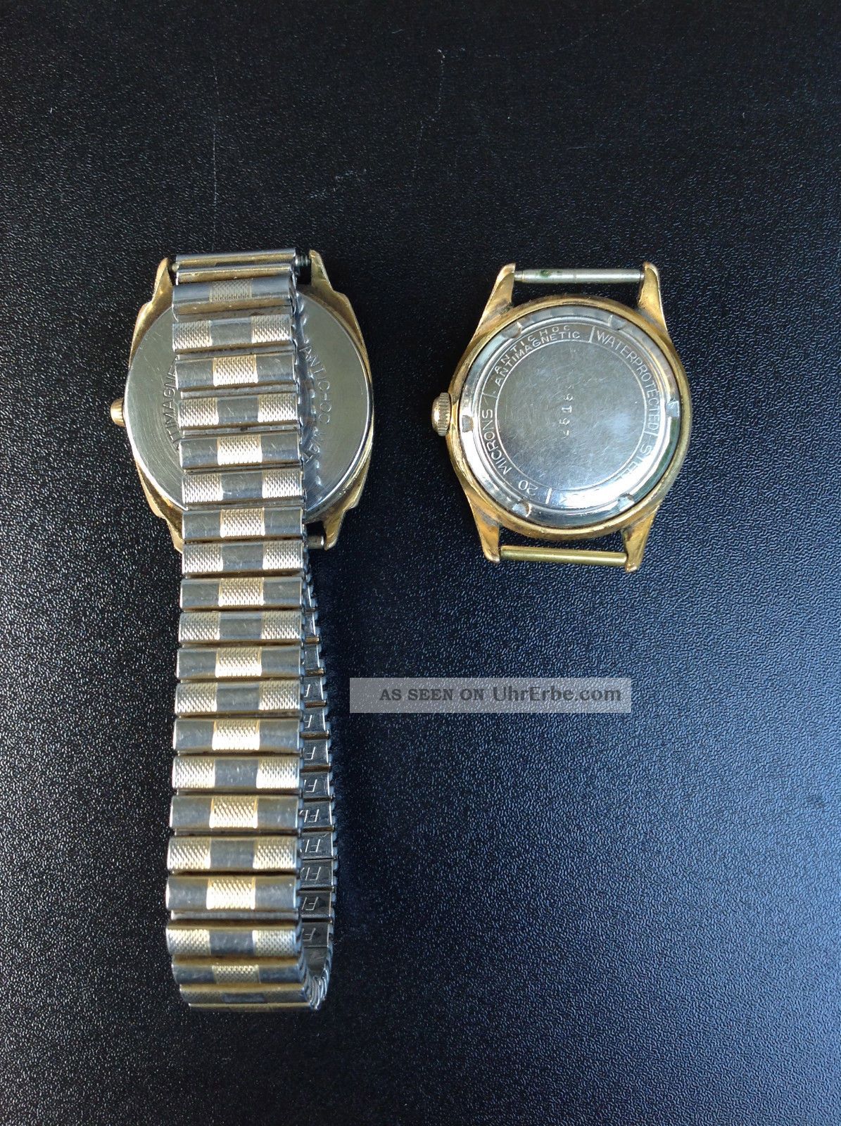 Zwei Alte Bifora Uhren Aus Nachlass Vintage Uhren