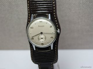 Levrette Seltene Herrenuhr Aus Den 40er Jahren.  Man ' S Wrist Watch.  Kal.  Eta 960 Bild