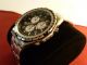 Breitling Jupiter Pilot Chronograph,  Ref.  A59028,  Stahl Mit Stahlband Breitling Armbanduhren Bild 2