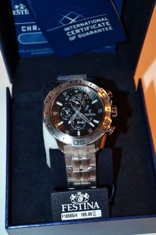 Festina F16565/4 Chronograph Armbanduhr Für Herren Bild