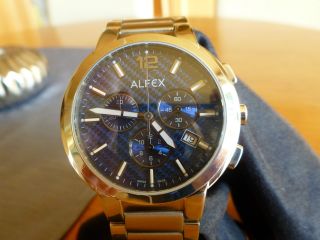 Alfex - Herren Uhr – Top Swiss Made Bild