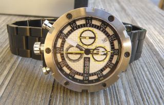 Nautec Bullhead Armbanduhr,  Chronograph Watch,  Saphirglas,  100m Wr,  Herrenuhr Bild