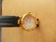 ♥ Goldene Maurice Lacroix Luxus Uhr Modell Calypso ♥ Neue Batterie ♥ Armbanduhren Bild 1