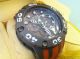 Invicta Chronograph Orange 500m Diver Taucheruhr Männeruhr Swiss Made, Armbanduhren Bild 1