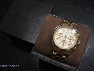 Michael Kors Uhr Damenuhr Mk Uhr Mk5055 Goldfarbig Bild