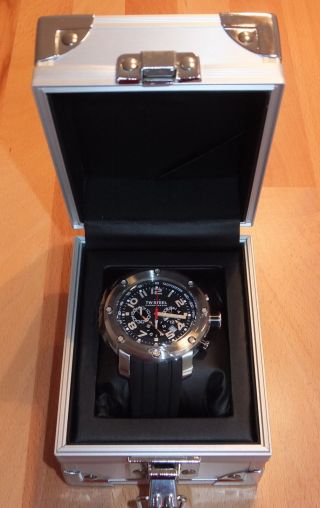 Tw Steel Grandeur Tech Tw120 Armbanduhr Für Herren Uhr Chronograph & Ovp Bild