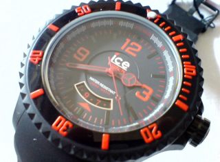 Ice Watch Surf Extra Big 6cm 20atm Exklusiv Swiss Made Neu&ovp Uvp249€ Rot/schwa Bild