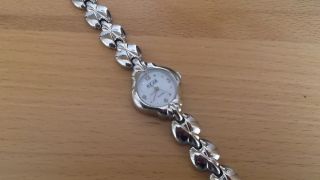 Bugor Damenarmband - Uhr Mit Edelstahl Gliederarmband - Ungetragen Bild