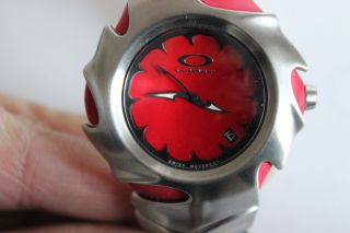 Oakley Blade Uhr Rot Selten Rar Bild
