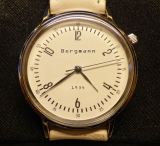 Bergmann 1934,  Herren - Armbanduhr Bild