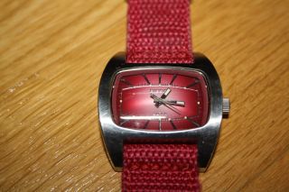 Diesel Damen Uhr Zeiger Rot Armbanduhr Dz2052 Stainless Steel Bild