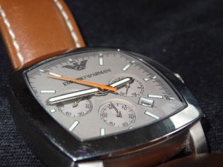 Emporio Armani Ar5816 Uvp 269€ Top Edel Luxus Uhr Datum Chronograph Quartz Ovp Bild
