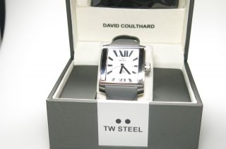 Tw Steel Uhr Herren Grau Leder Twce3002 Np319€ Anschauen Classic Bild