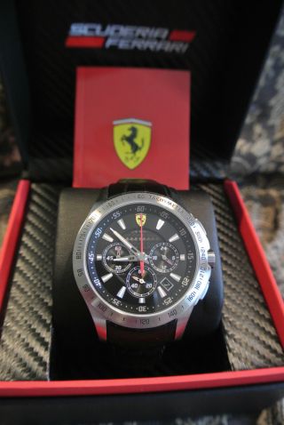 Ferrari Scuderia Chronograph Black 0830039 Herren Uhr Express Bild