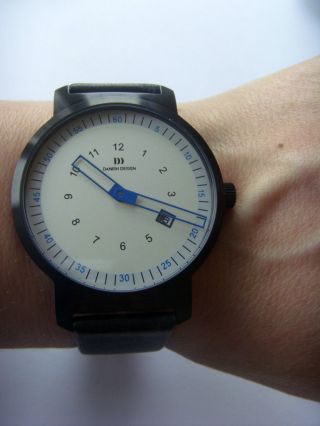 Danish Design Uhr Watch 3314416 Schwarz Blau Dänisches Design Iq14q1008 Bild