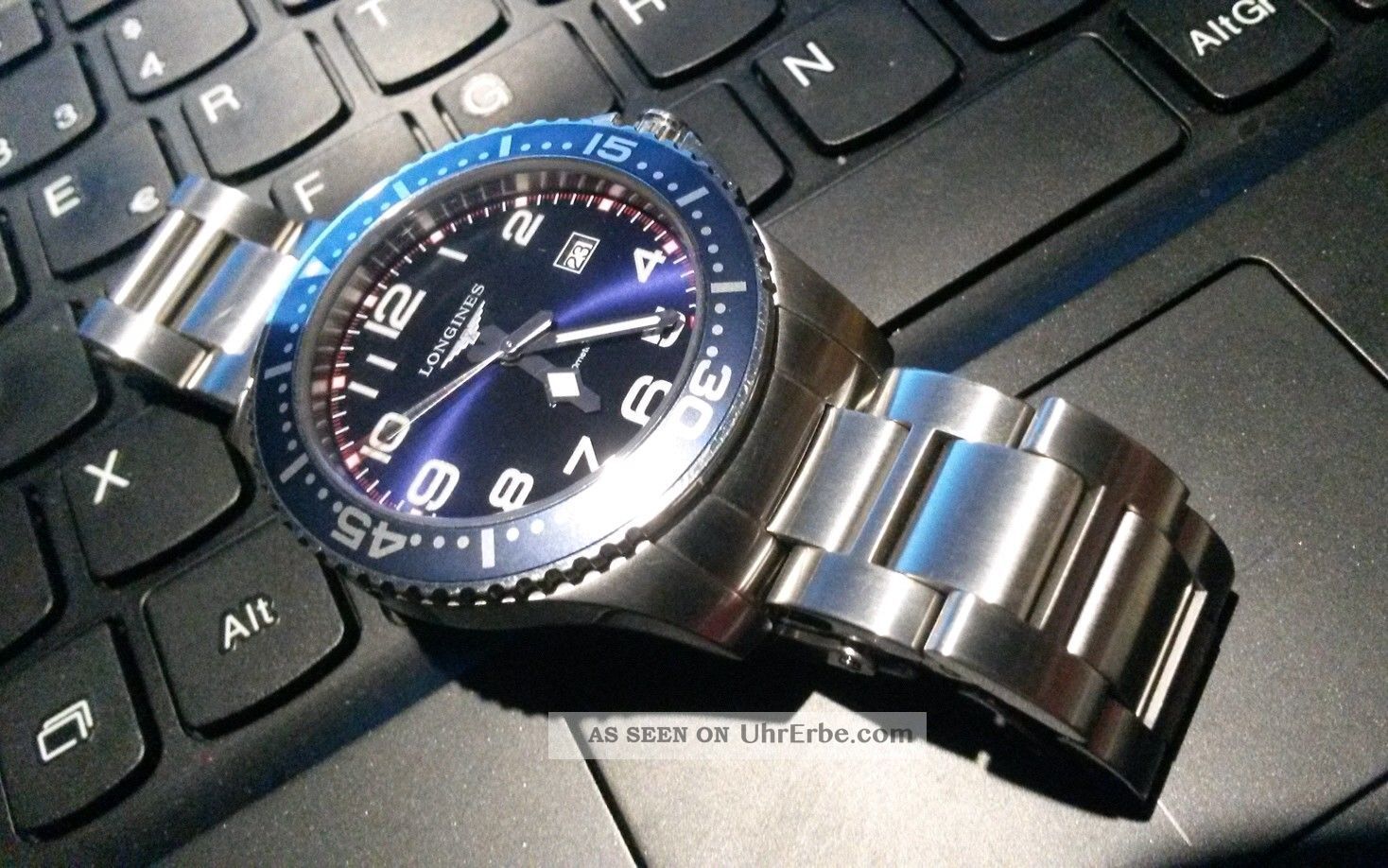 Longines Hydro Conquest Diver Taucheruhr Neues Model Armbanduhren Bild