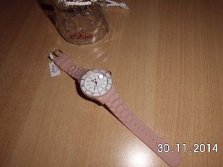 S.  Oliver Uhr Armbanduhr Quartz Silikon Uvp:49,  95€ Weihnachten Bild