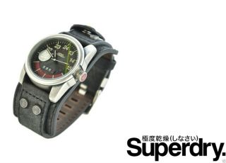 Superdry Rpm Watch Analog Quarz Luxus Uhr & Ovp Bild