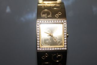 Guess Damen Uhr Edel Stahl Strasssteine 180340l1 Bild